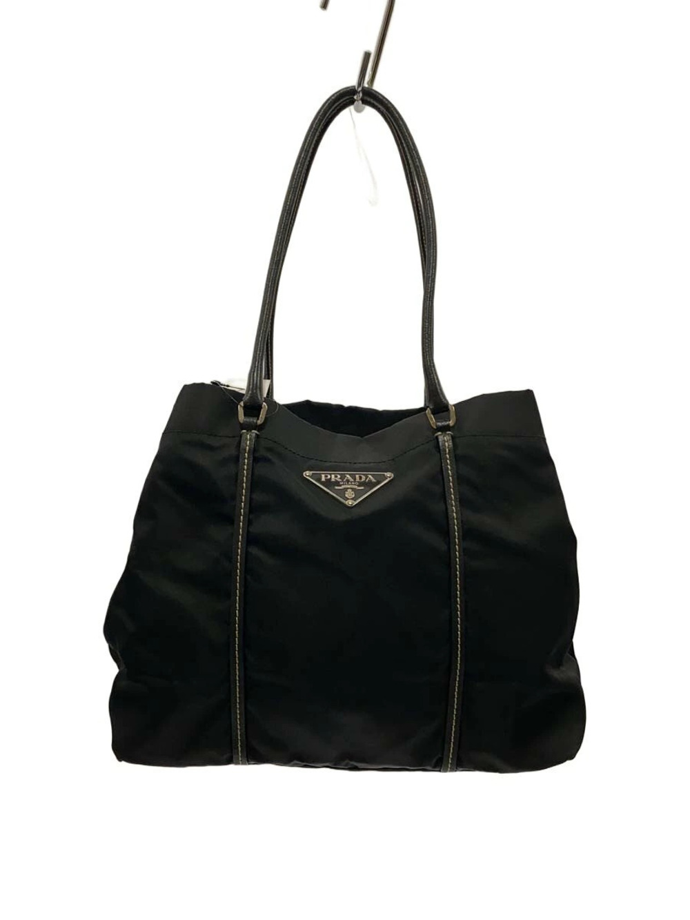 Prada Tote Tessuto Bag Black